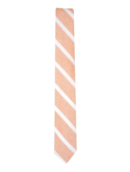 Bar III Men's Lovett Stripe Skinny Tie, Created for Macy's