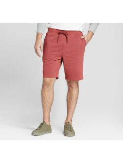 Men’s 9″ French Terry Knit Shorts - Ferrous Red [Size M/34]