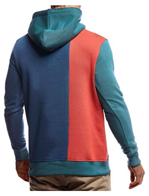 LEIF NELSON Men's Stylish Hoodie Longsleeve Pullover Sweatshirt with Hood Jacket For Men Slim Fit LN-8350