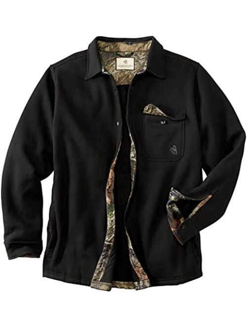 Legendary Whitetails mens Big Woods Fleece Shirt Jacket