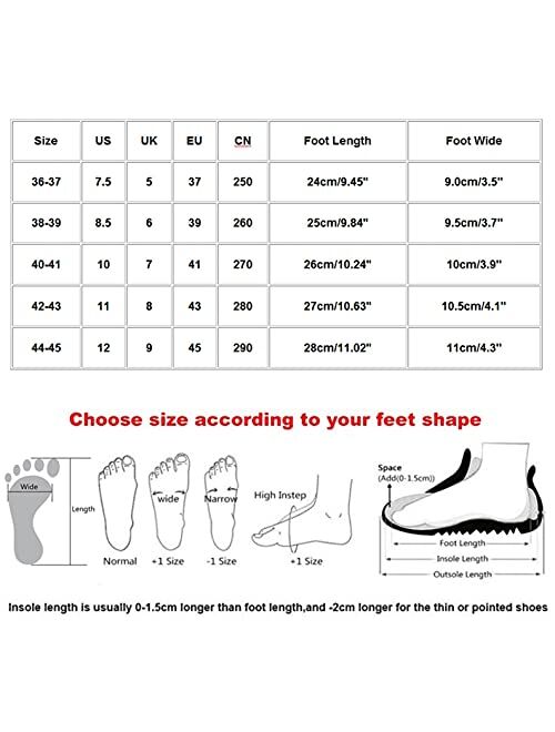Men's Warm Memory Foam Slippers Cotton House Slippers Closed Toe Non-Slip House Shoes Indoor & Outdoor SCIHTE