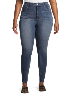Terra and Sky Plus Size Core Denim Skinny Jeans