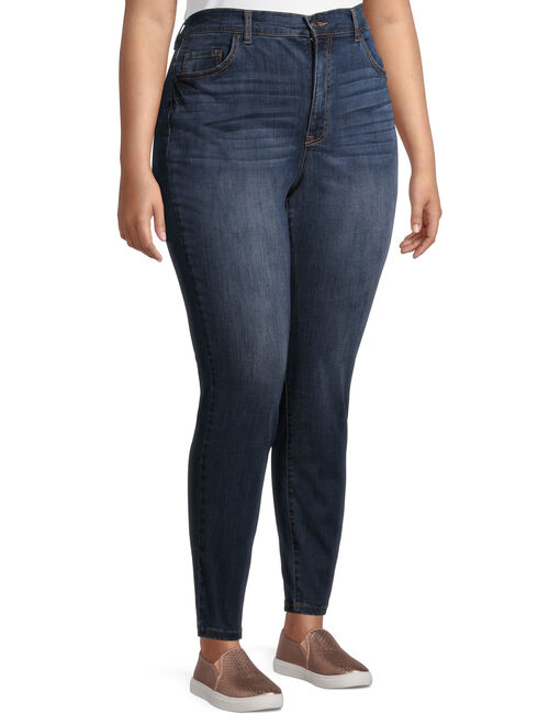 Terra & Sky Terra and Sky Plus Size Core Denim Skinny Jeans