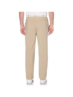 Mens Active Flex Flat-Front Golf Pants