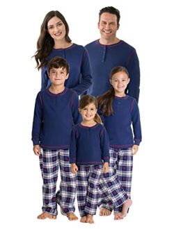 Family Christmas Pajamas - Matching Family Pajamas, Snowfall