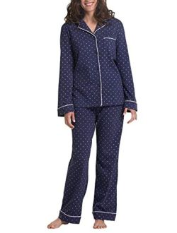 Pajama Set for Women - Cotton Jersey Pajamas Women