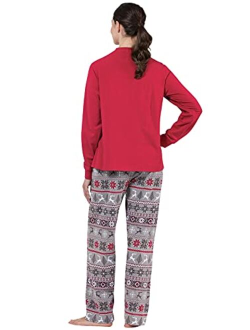 PajamaGram Christmas Pajamas for Women - Christmas PJs Women, Novelty Prints