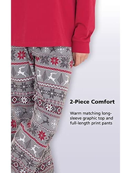 PajamaGram Christmas Pajamas for Women - Christmas PJs Women, Novelty Prints