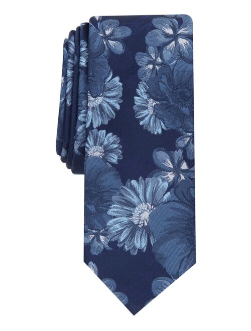 Bar III Men's Glencoe Floral Slim Tie, Created for Macy's