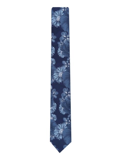 Bar III Men's Glencoe Floral Slim Tie, Created for Macy's