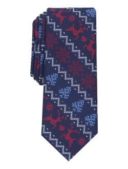 Men's Skinny Holiday Tie, Created for Macy's