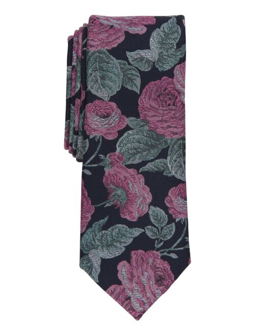 Bar III Men's Burdette Floral Tie, Created for Macy's
