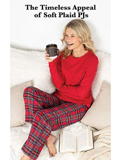 PajamaGram Women Pajamas Set Plaid - Classic Womens Pajamas Sets