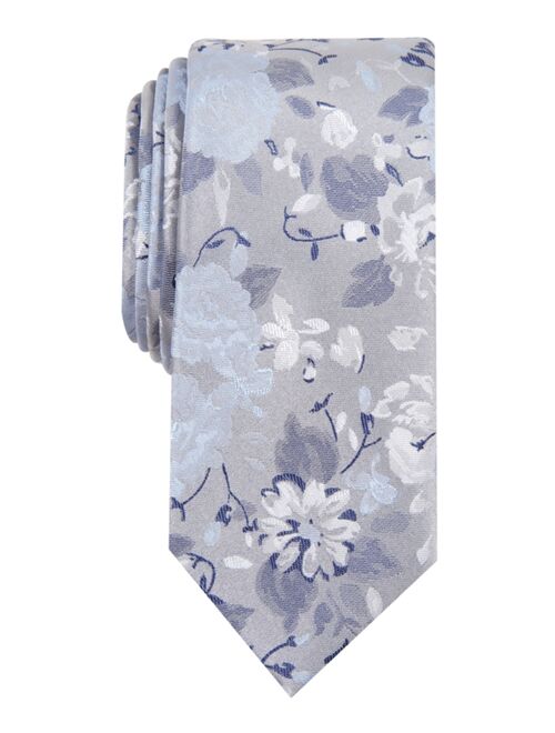 Bar III Men's Hilton Floral Skinny Tie, Created for Macy's