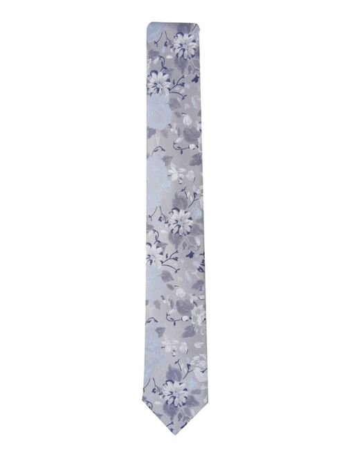 Bar III Men's Hilton Floral Skinny Tie, Created for Macy's