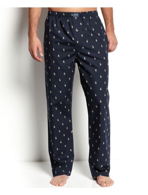 Polo Ralph Lauren Men's Polo Player Cotton Printed Pajama Pants