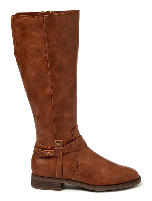 Time and Tru Women's Riding Boot (Wide Width Available)