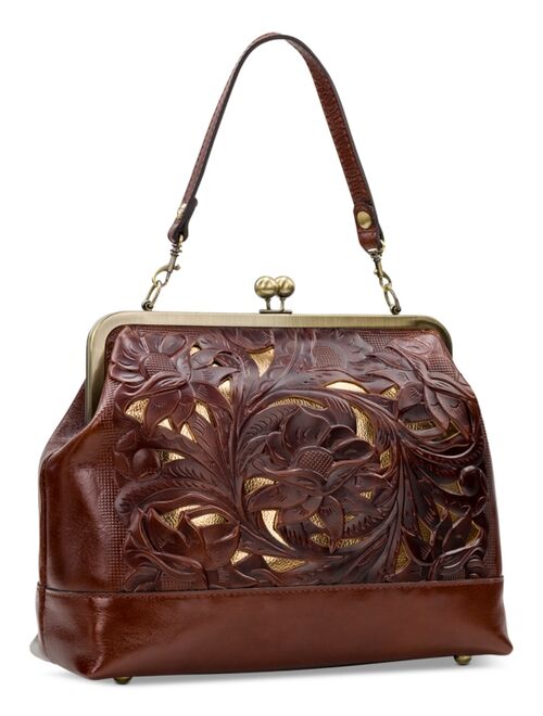 Patricia Nash Elsworth Leather Shoulder Bag
