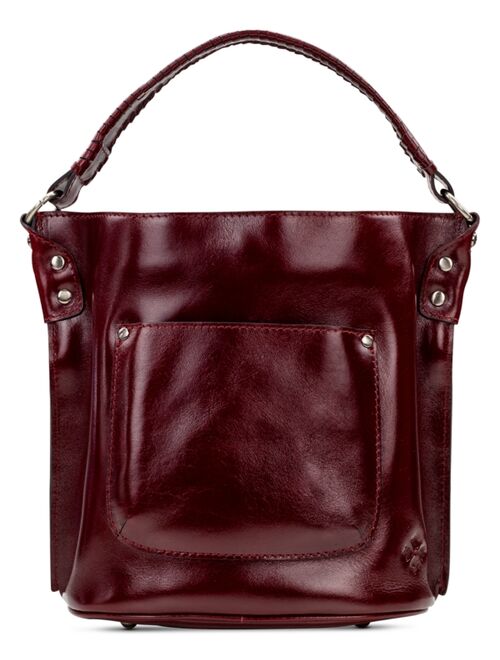 Patricia Nash Otavia Cut-Out Leather Bucket Bag
