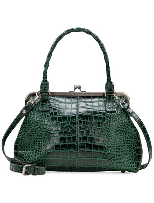 Patricia Nash Rora Frame Leather Satchel