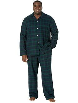 Scotch Plaid Flannel Pajamas Tall