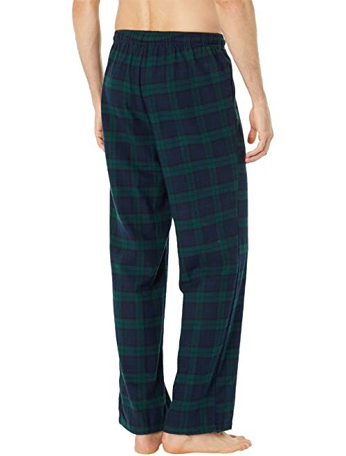 L.L.Bean Scotch Plaid Flannel Pajamas Regular