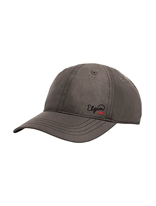 Elgin Cooling Performance Hat with HydroSnap Fabric, Cools Instantly, Moisture Wicking, Men, Women, Adult, UPF 50+ Protection, Baseball Cap for Hot Weather Charcoal Grey