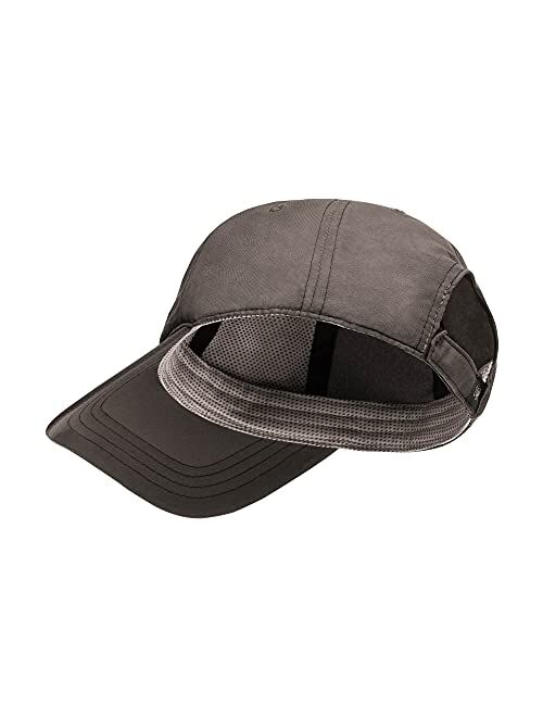 Elgin Cooling Performance Hat with HydroSnap Fabric, Cools Instantly, Moisture Wicking, Men, Women, Adult, UPF 50+ Protection, Baseball Cap for Hot Weather Charcoal Grey