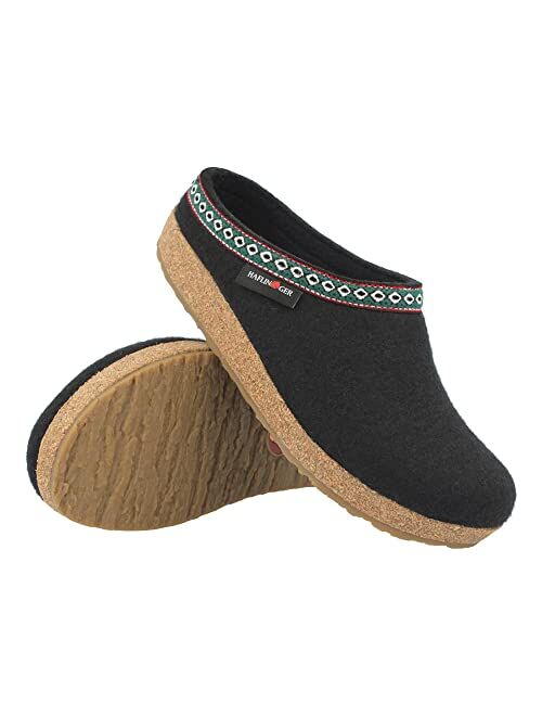 HAFLINGER Women's Gz Classic Grizzly Slippers