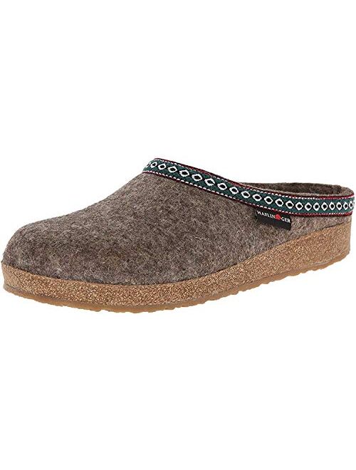 HAFLINGER Men's Gz Classic Grizzly Slippers