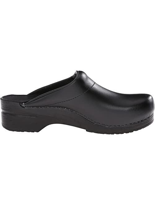 Sanita Original-Karl PU Open Clogs