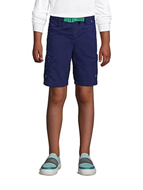 Lands' End Boys Quick Dry Cargo Shorts