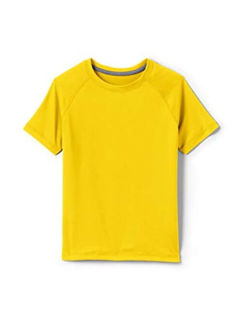 Lands' End School Uniform Boys Short Sleeve Active Gym T-Shirt