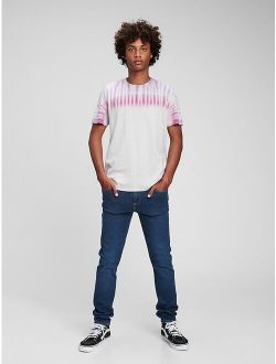 Teen Stacked Ankle Skinny Jeans with Washwell ™