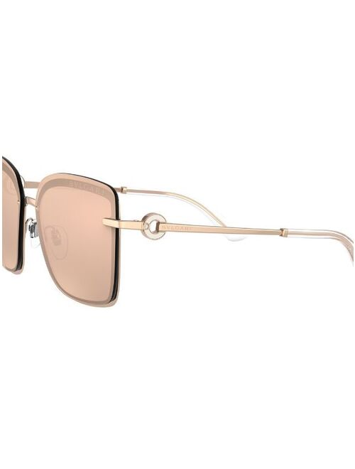 BVLGARI oversize frame sunglasses