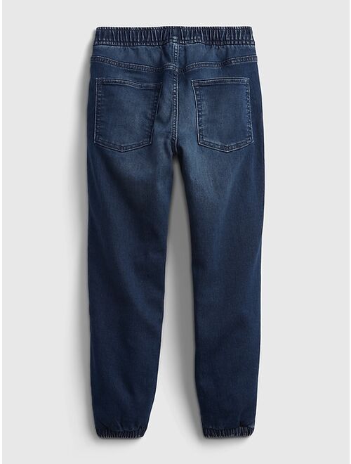 GAP Kids Lined Denim Joggers with Washwell ™