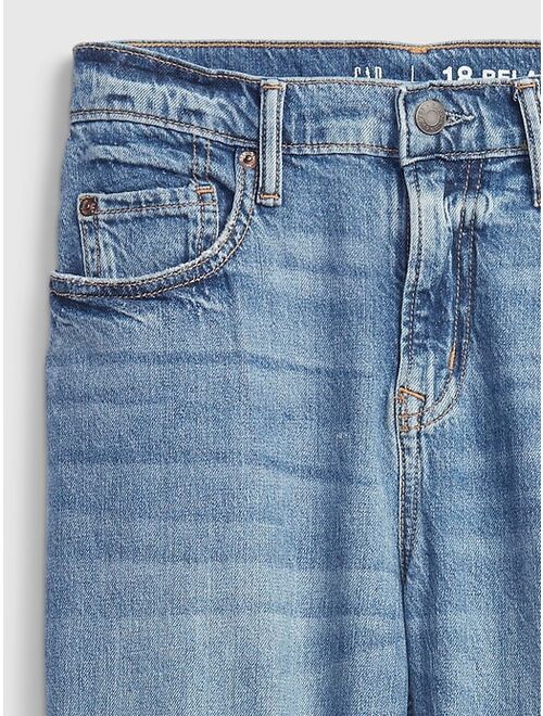 GAP Teen Relaxed Tapered Vintage Jeans with Washwell™