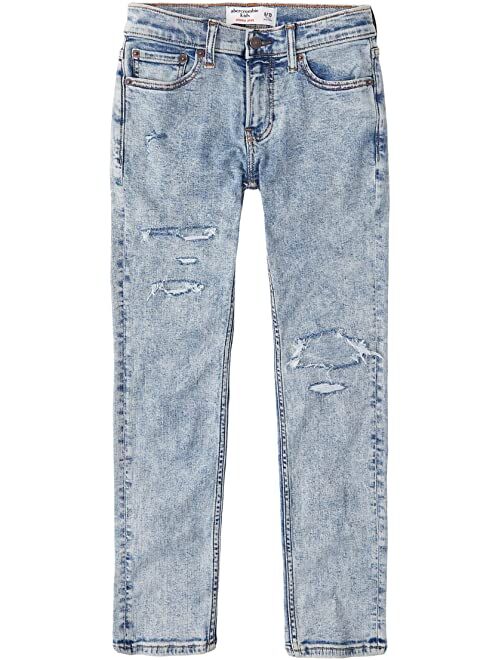 Abercrombie & Fitch abercrombie kids Ripped Skinny Jeans (Little Kids/Big Kids)