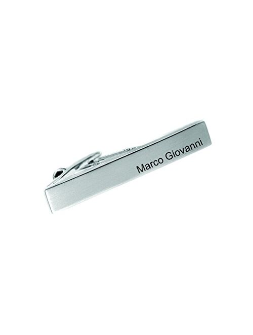 A & L Engraving Personalized Silver Brushed Tie Clip Engraved Free - Ships from USA