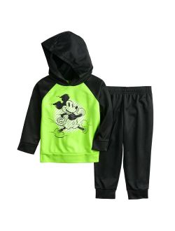 Disney Mickey Mouse Toddler Boy Active Hoodie & Joggers Set by Jumping Beans