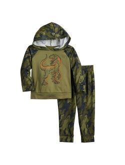 Toddler Boy Jumping Beans Tricot Active Hoodie & Jogger Pants Set