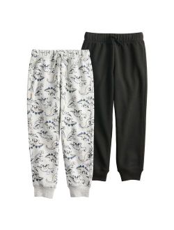 Boys 4-12 Jumping Beans 2-Pack Fleece Joggers