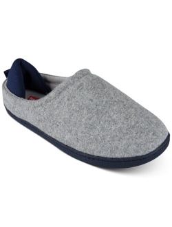 Men's Convertible Heathered Knit Clog Slippers