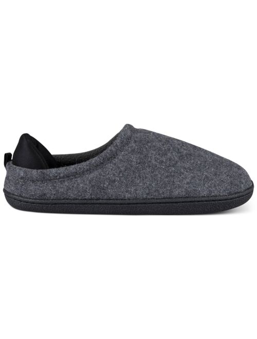 Hanes Men's Convertible Heathered Knit Clog Slippers