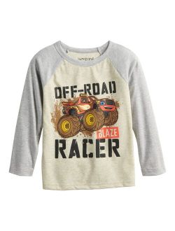 Toddler Boy Jumping Beans "Off Road Racer" Monster Truck Graphic Tee
