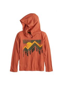 Boys 4-12 Jumping Beans "Explore" Graphic Hooded Tee