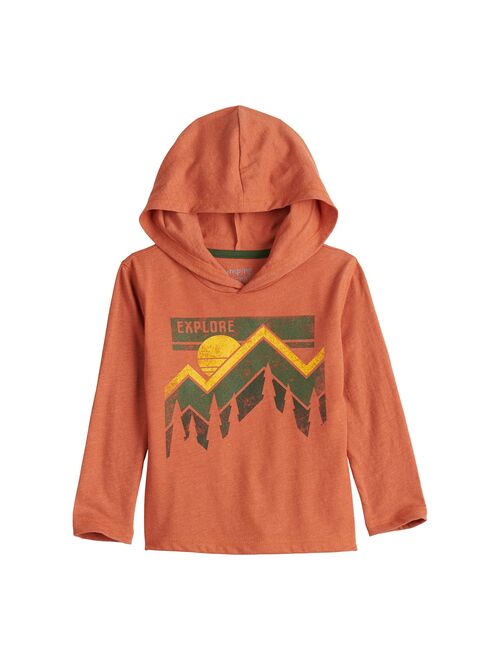 Toddler Boy Jumping Beans® Mountains Hooded Tee