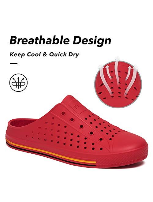 SAGUARO Unisex Garden Clogs Shoes Casual Slippers Womens Mens Quick Drying Sandals Summer Anti-Slip Beach Shoes