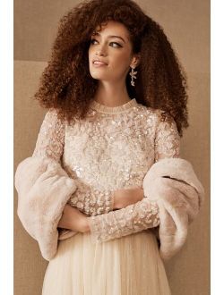 Maxime Faux Fur Wrap