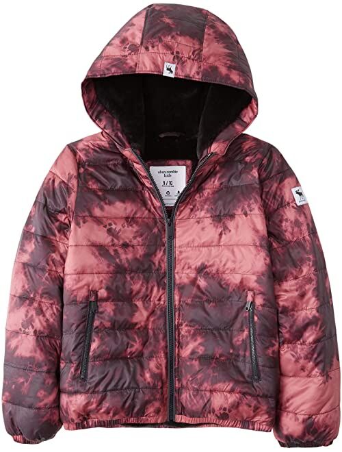 Abercrombie & Fitch abercrombie kids Cozy Pattern Puffer (Little Kids/Big Kids)